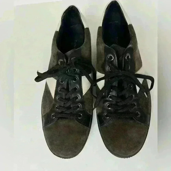 Ermenegildo Zegna Sports Men's Leather/SuedeAthletic Sneakers.